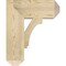 Ekena Millwork Imperial Craftsman Rough Sawn Bracket, Douglas Fir, 6"W x 18"D x 22"H BKT06X18X22IMP04RDF - alternate 4